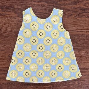 James & Lottie Lemon Print Dress